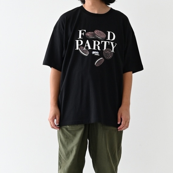 【25SS】FOODPARTY Tシャツ / ブラック