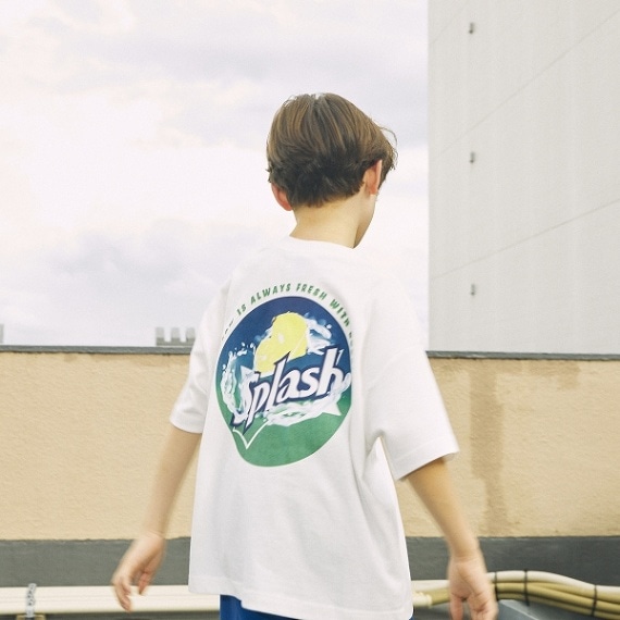 【25SS】splash Tシャツ / ホワイト