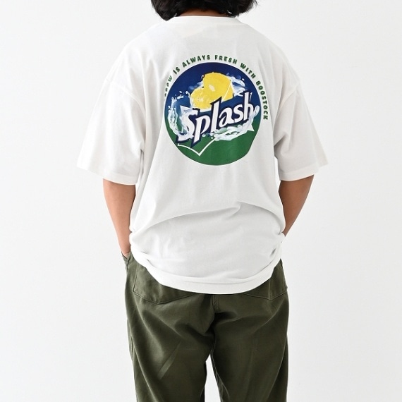【25SS】splash Tシャツ / ホワイト