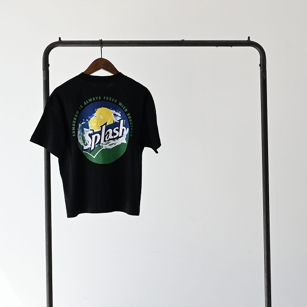 【25SS】splash Tシャツ / ブラック