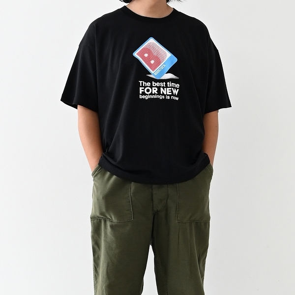 【25SS】NEW Tシャツ / ブラック