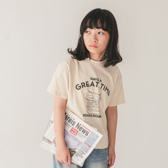 【25SS】GREAT TIME　Tシャツ / アイボリー