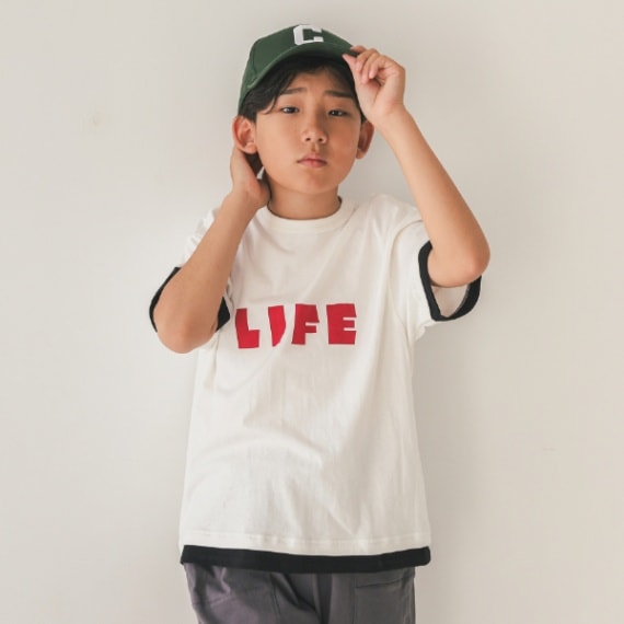 【25SS】LIFE　Tシャツ / オフホワイト