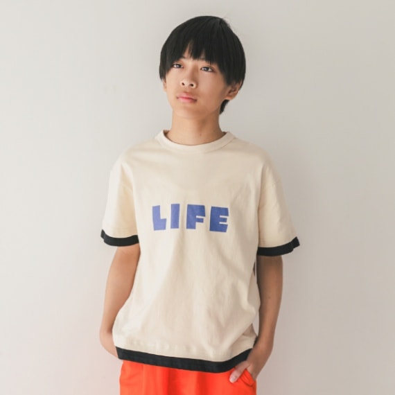 【25SS】LIFE　Tシャツ / アイボリー