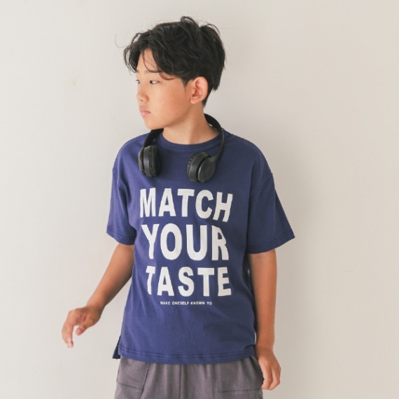 【25SS】MATCH YOUR　Tシャツ / ネイビー