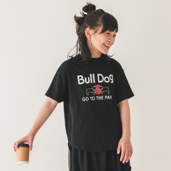 【25SS】Bull Dog　Tシャツ / ブラック