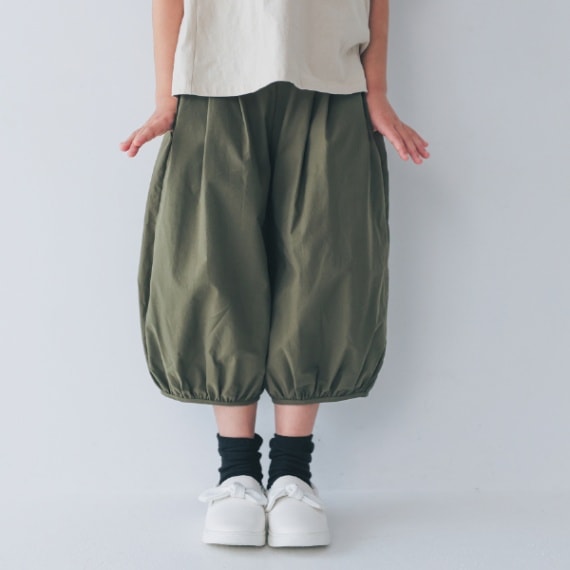 【25SS】ガウチョパンツ / ブラック