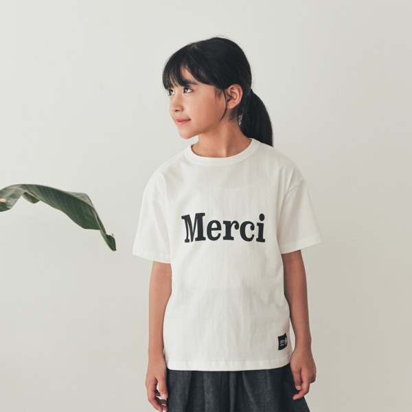【25SS】Merci　Tシャツ / アイボリー