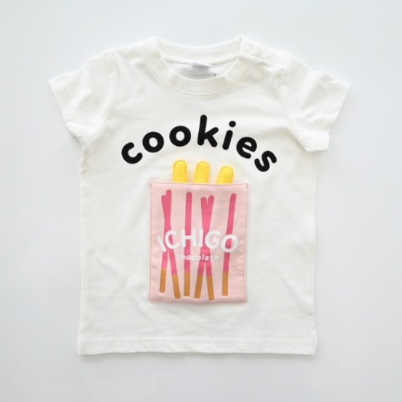 【25MS】チョコスティックTシャツ / レッド