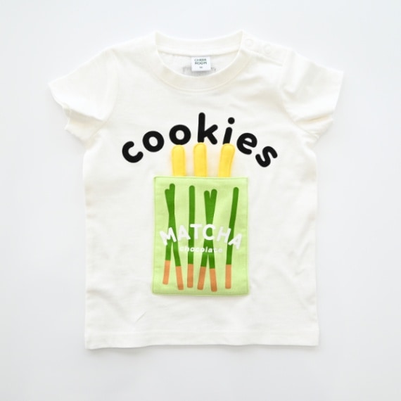 【25MS】チョコスティックTシャツ / レッド