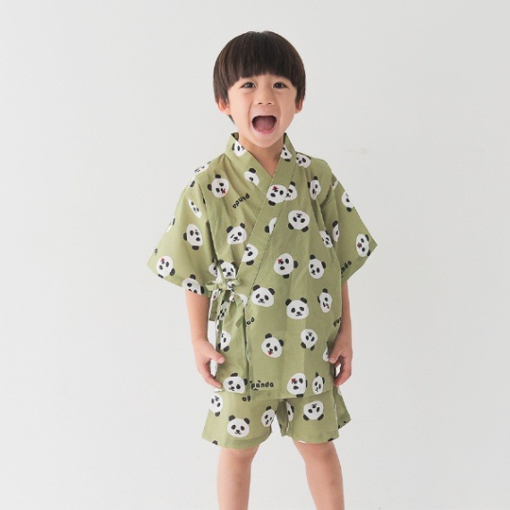 【定番】nicohrat 甚平 / サックス（2025年新カラー）