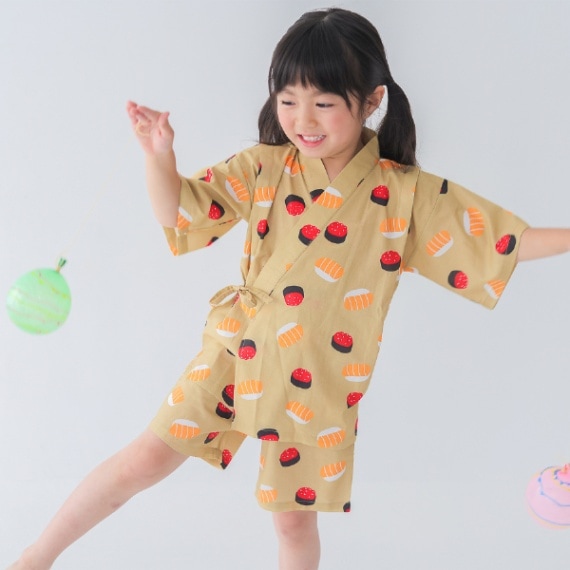 【定番】nicohrat 甚平 / サックス（2025年新カラー）