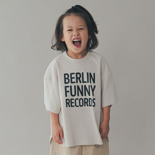 【25MS】B.F.R 6分袖 Tシャツ / サンド