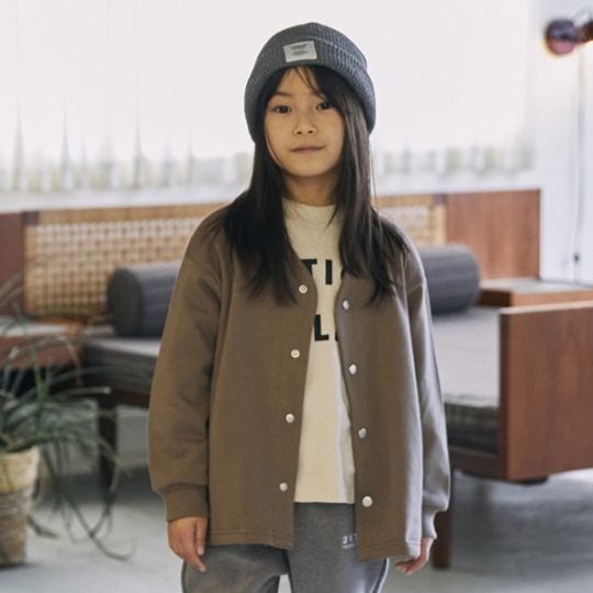 【25FW】ノーカラーJK / アッシュグレー