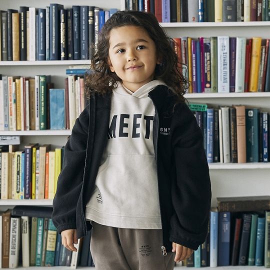 【25FW】フリーススタンドカラーJK / キャメル