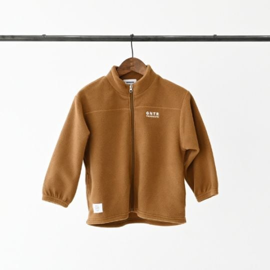 【25FW】フリーススタンドカラーJK / 杢グレー