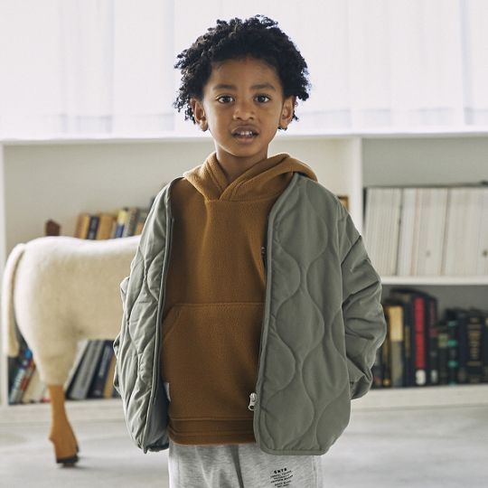 【25FW】キルティングジャケット / ベージュ