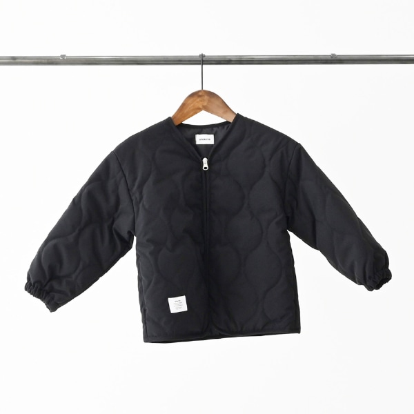 【25FW】キルティングジャケット / ブラック