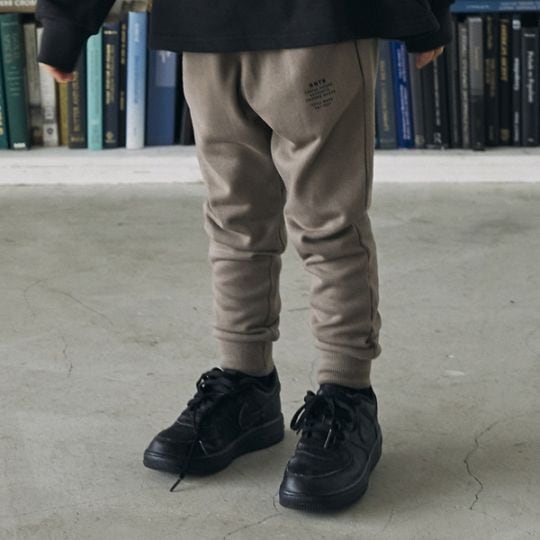 【25FW】リブパンツ / チャコールグレー