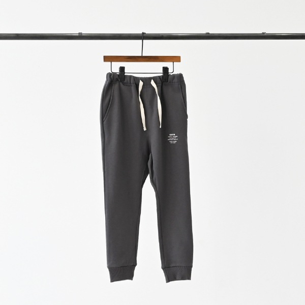 【25FW】リブパンツ / アッシュグレー