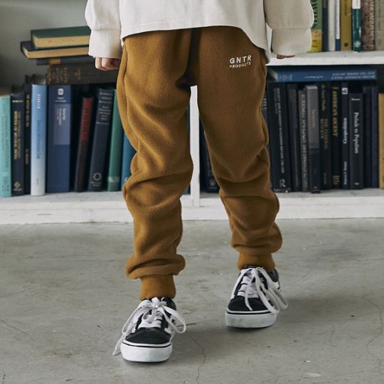 【25FW】フリースパンツ / キャメル