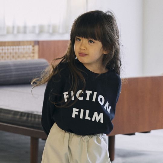 【25FW】FICTIONFILM L/S Tシャツ / ブラック