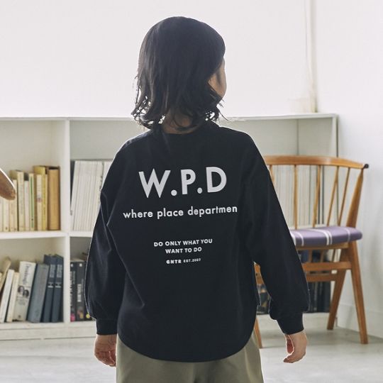 【25FW】W.P.D L/S Tシャツ / チャコールグレー