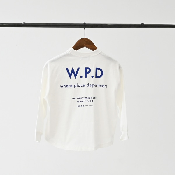 【25FW】W.P.D L/S Tシャツ / ブラック