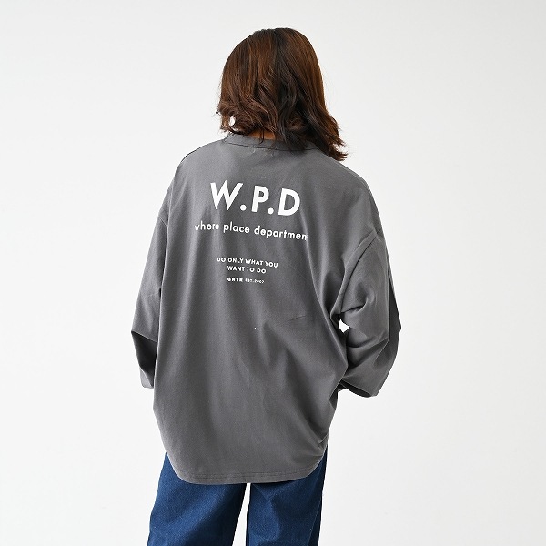 【25FW】W.P.D L/S Tシャツ / ブラック