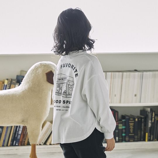 【25FW】GOODSPACE L/S Tシャツ / ブラック