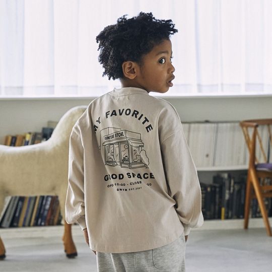 【25FW】GOODSPACE L/S Tシャツ / ブラック