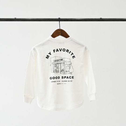 【25FW】GOODSPACE L/S Tシャツ / ブラック