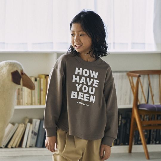 【25FW】HOWHAVE トレーナー / 杢グレー