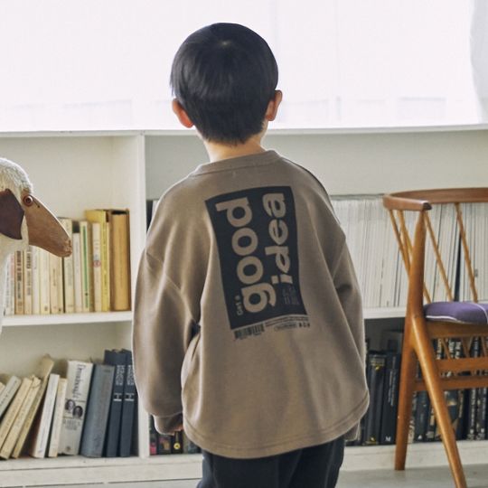 【25FW】goodidea トレーナー / アッシュグレー