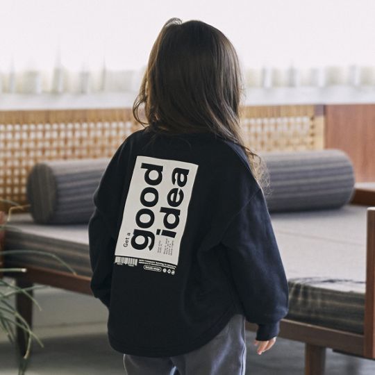 【25FW】goodidea トレーナー / ブラック