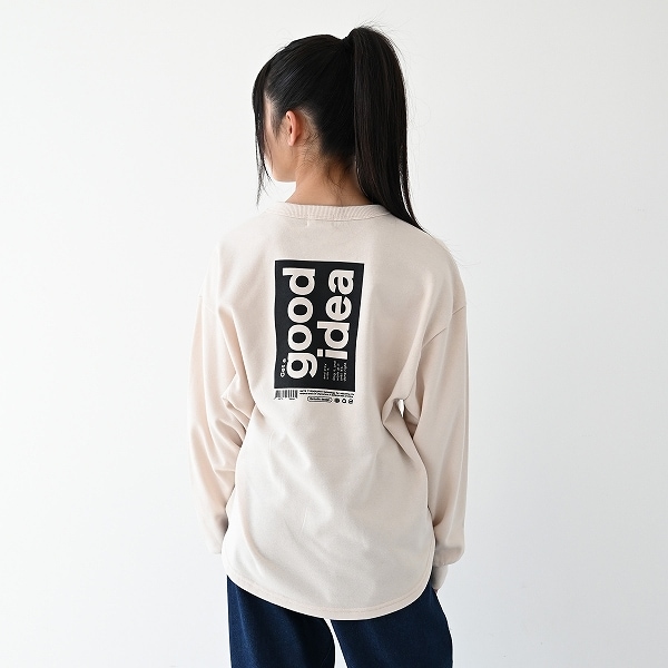 【25FW】goodidea トレーナー / アッシュグレー