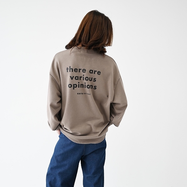 【25FW】THINK トレーナー / 杢グレー