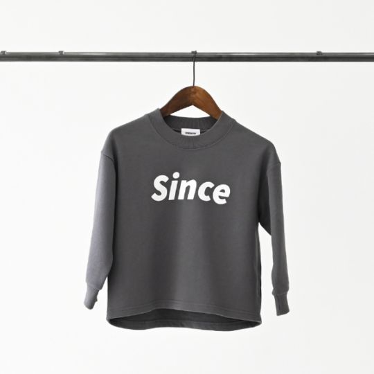 【25FW】Since トレーナー / ブラック