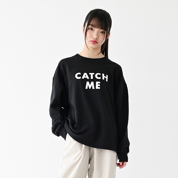 【25FW】CATCHME トレーナー / 杢グレー