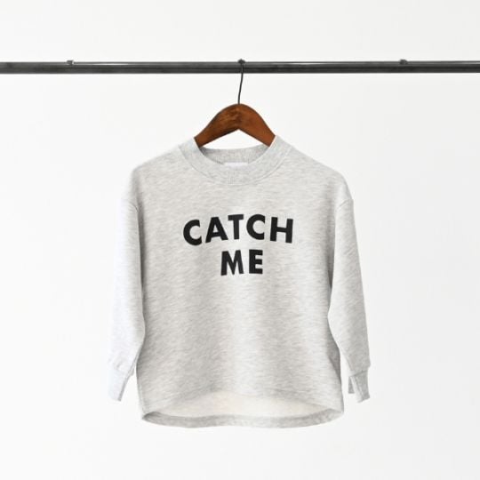 【25FW】CATCHME トレーナー / ブラック