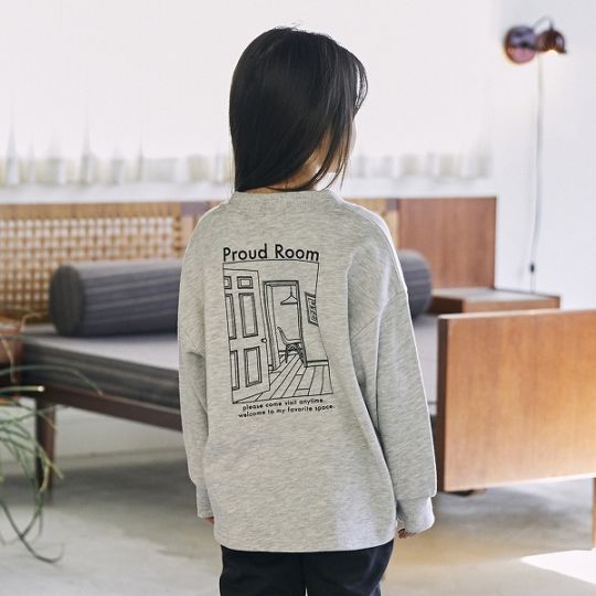 【25FW】PROUDROOM トレーナー / アイボリー