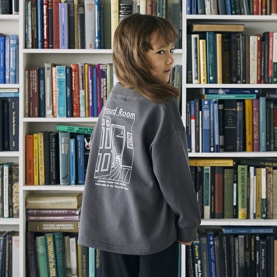【25FW】PROUDROOM トレーナー / 杢グレー