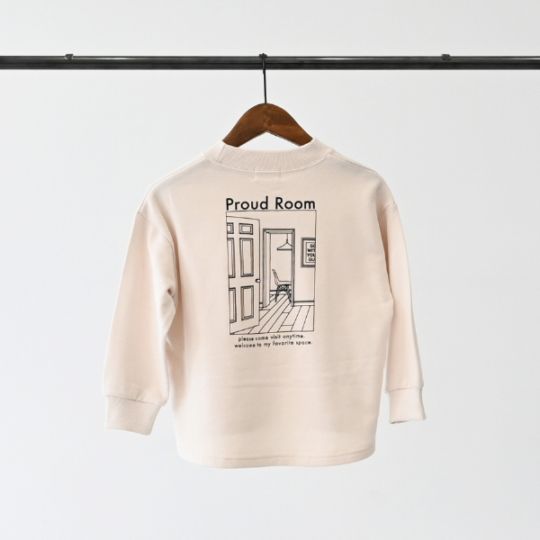 【25FW】PROUDROOM トレーナー / 杢グレー