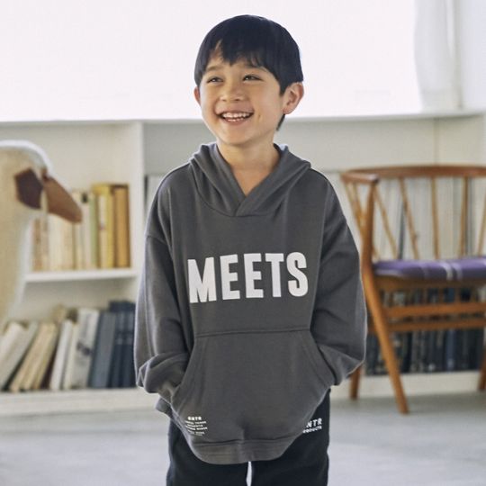 【25FW】MEETS パーカー / アイボリー