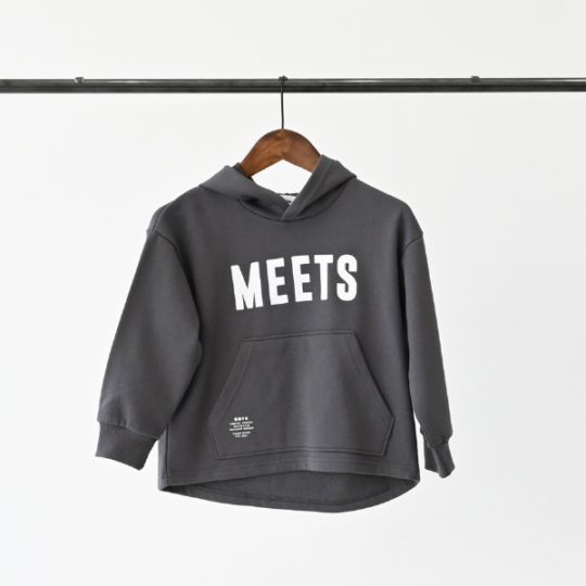 【25FW】MEETS パーカー / アッシュグレー