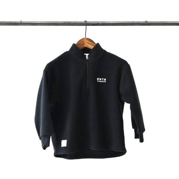 【25FW】フリースハーフジッププルオーバー / キャメル