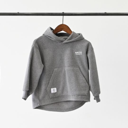 【25FW】フリースパーカー / 杢グレー