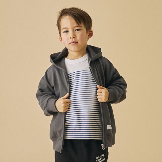 【25FW】ジップパーカー / アッシュグレー