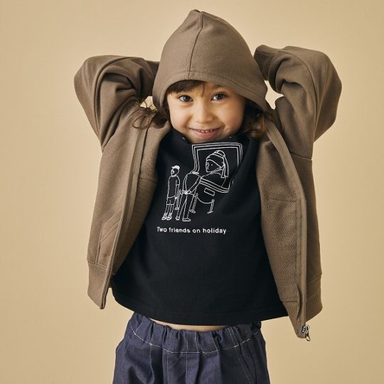 【25FW】ジップパーカー / アッシュグレー