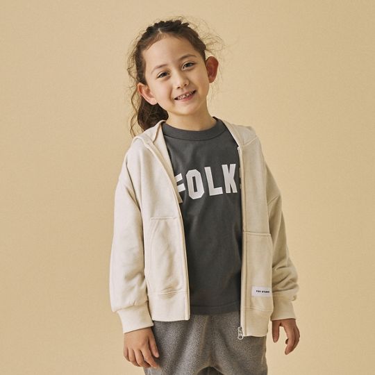 【25FW】ジップパーカー / チャコールグレー